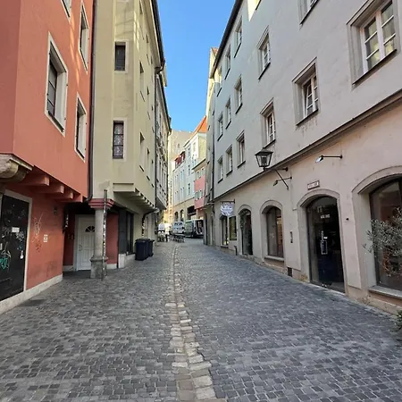 Brueck Residenz - Denkmalwohnung An Der Steinernen Bruecke アパート レーゲンスブルク