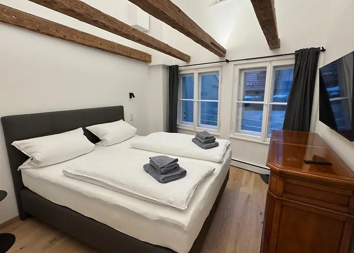 Lägenhet Brueck Residenz - Denkmalwohnung An Der Steinernen Bruecke Regensburg